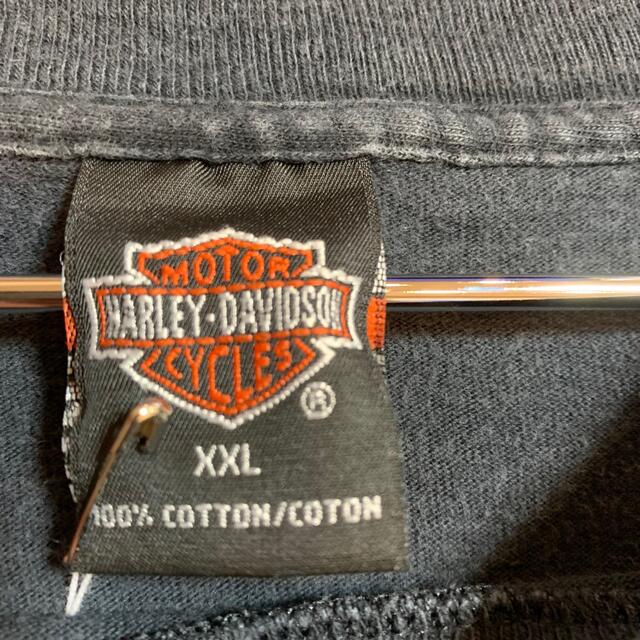 Harley Davidson(ハーレーダビッドソン)のハーレーダビッドソン Tシャツ 両面プリント 古着 ウルフ オオカミ　アニマル メンズのトップス(Tシャツ/カットソー(半袖/袖なし))の商品写真