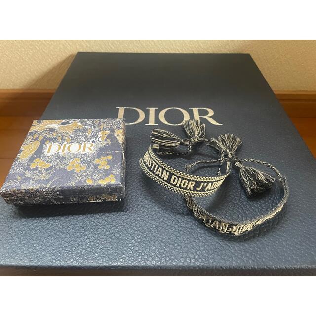 送料込み　ChristianDior 定番ロゴミサンガ　２本セット　ブレスレット