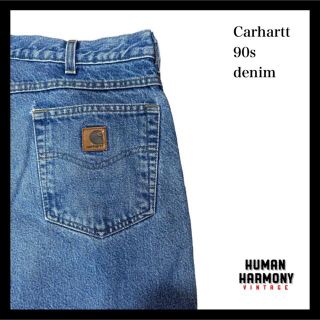 カーハート(carhartt)の90s カーハート Carhartt 古着 スケーター デニムパンツ(デニム/ジーンズ)