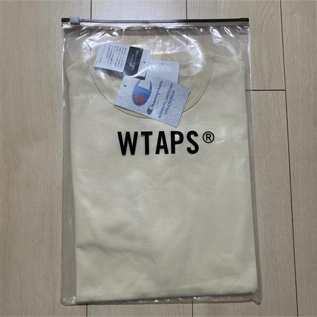 W)taps(ダブルタップス)のサンド M wtaps champion L/S Tee ロンT メンズのトップス(Tシャツ/カットソー(七分/長袖))の商品写真