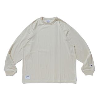 ダブルタップス(W)taps)のサンド M wtaps champion L/S Tee ロンT(Tシャツ/カットソー(七分/長袖))