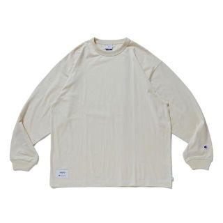 ダブルタップス(W)taps)のサンド M wtaps champion L/S Tee ロンT(Tシャツ/カットソー(七分/長袖))