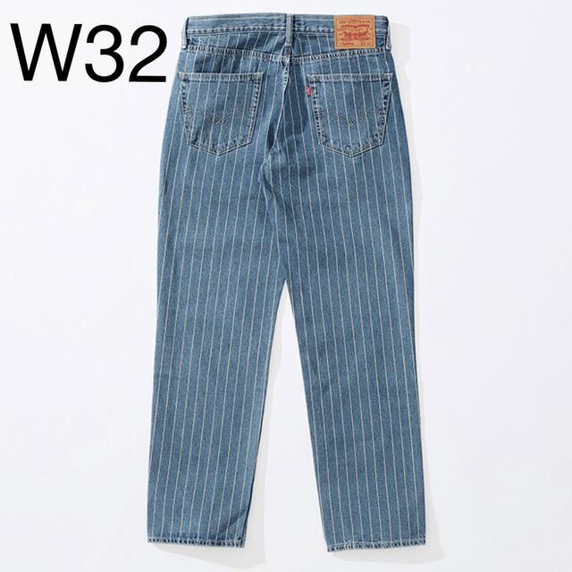 W32 Supreme Levi's Pinstripe 550 Jeansデニム/ジーンズ