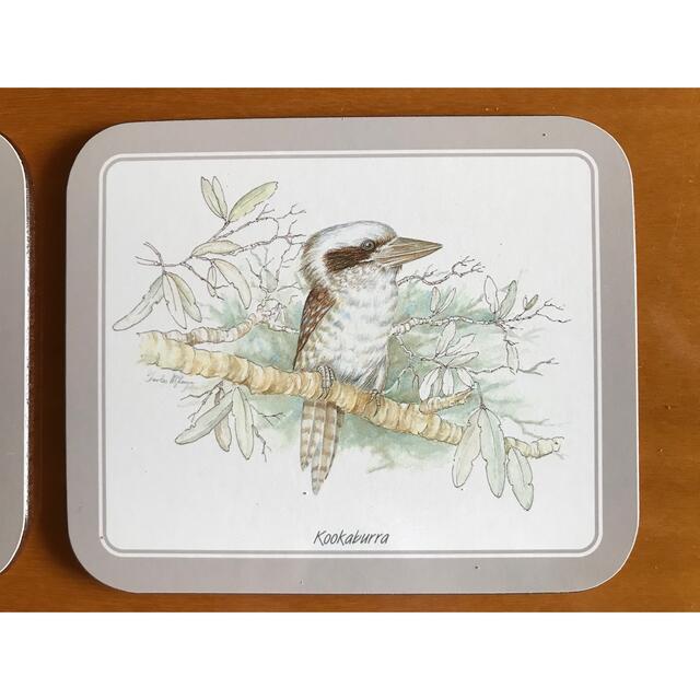 JASON   COASTERS    オーストラリア鳥たち　6コースターセット インテリア/住まい/日用品のキッチン/食器(テーブル用品)の商品写真