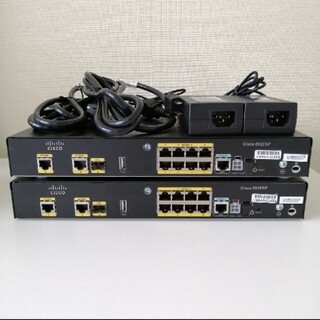 【CCNA、CCNP】2台Cisco892FSP