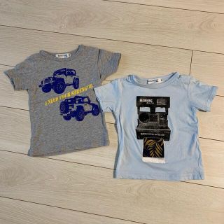 ベベ(BeBe)のTシャツ 2枚セット　サイズ100  ボーイズ(Tシャツ/カットソー)