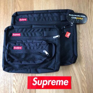 シュプリーム(Supreme)の新品　supreme メッシュバッグ　BLACK(その他)