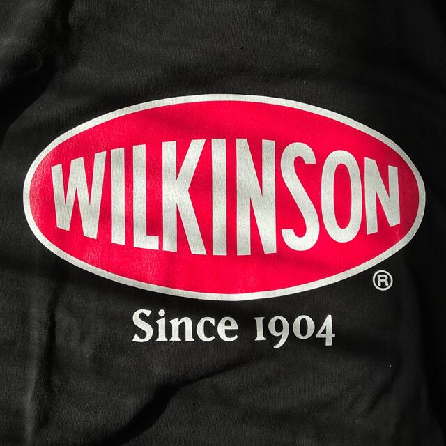 アサヒ(アサヒ)のWILKINSON ウィルキンソン　Tシャツ　企業　フロントプリント　ロゴ　L  メンズのトップス(Tシャツ/カットソー(半袖/袖なし))の商品写真