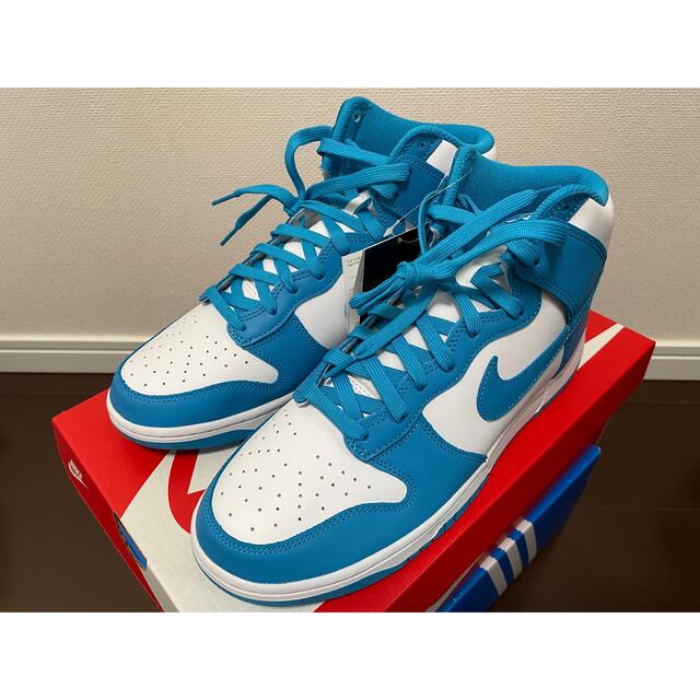 NIKE ナイキ DUNK HI RETRO Championship Blueメンズ