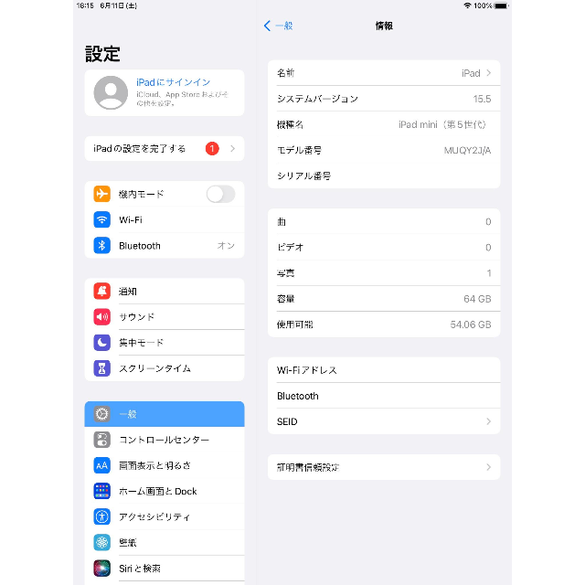 iPad mini 5 Wi-Fi 64GB - ゴールド 5