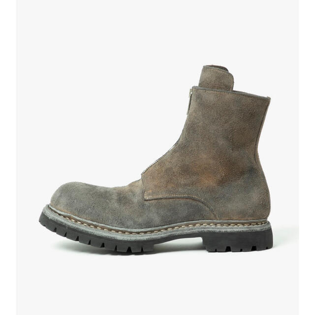 本格派ま! nonnative - GUIDI nonnative 42 CENTER ZIP BOOTS GRAY