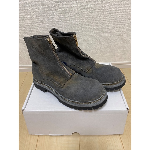 nonnative(ノンネイティブ)のGUIDI nonnative 42 CENTER ZIP BOOTS GRAY メンズの靴/シューズ(ブーツ)の商品写真