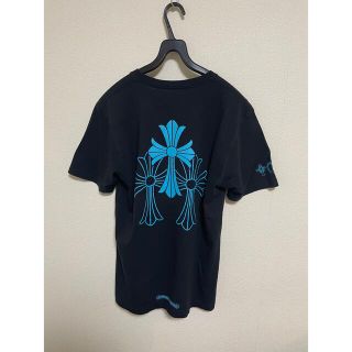 クロムハーツ セメタリー ブルー クロス Tシャツ Tee