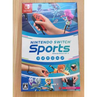 ニンテンドースイッチ(Nintendo Switch)の【新品未開封】Nintendo switch sports(家庭用ゲームソフト)