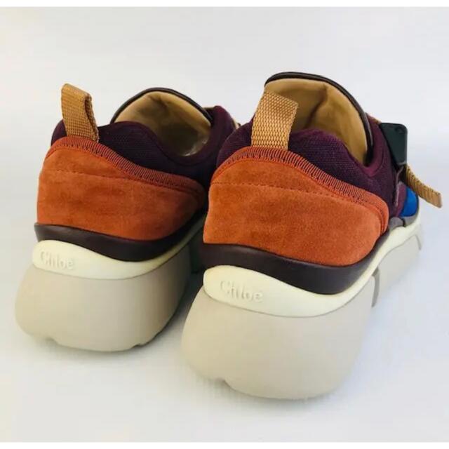 ブラウン㈤ Chloe - 美品☆Chloe・ロートップスニーカー Sonnie(38