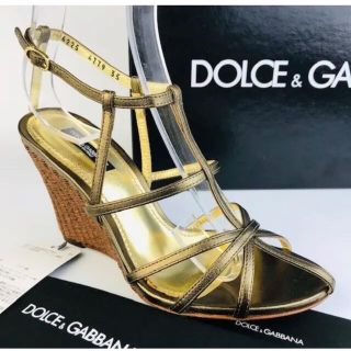 ドルチェ&ガッバーナ(DOLCE&GABBANA) ウェッジソールサンダル サンダル