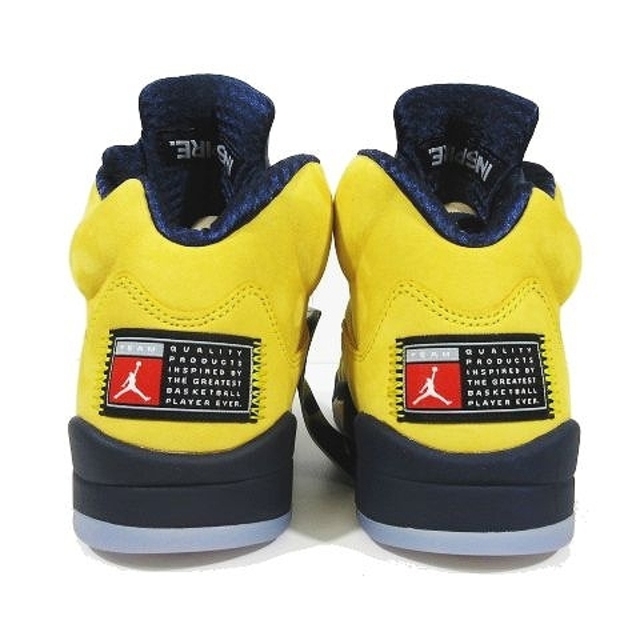 NIKE AIR JORDAN 5 MICHIGAN スニーカー 25cm