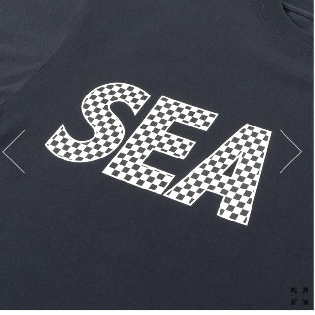 VANS X WDS CHECKERED FLAG S/S TEE 黒 - Tシャツ/カットソー(半袖/袖なし)