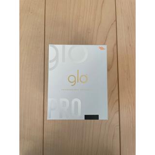 グロー(glo)のglo pro ブラック　新品未使用(タバコグッズ)