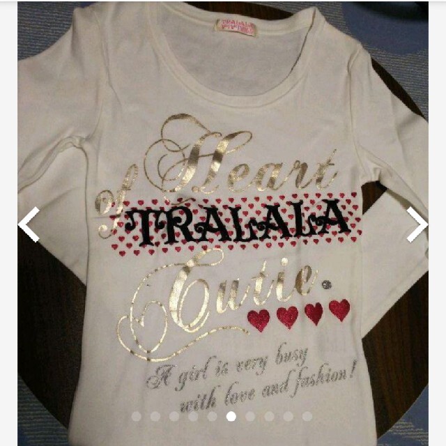 PINK-latte(ピンクラテ)の♦sale  Pinklatte & TRALALA  Tシャツ 2枚 レディースのトップス(Tシャツ(長袖/七分))の商品写真