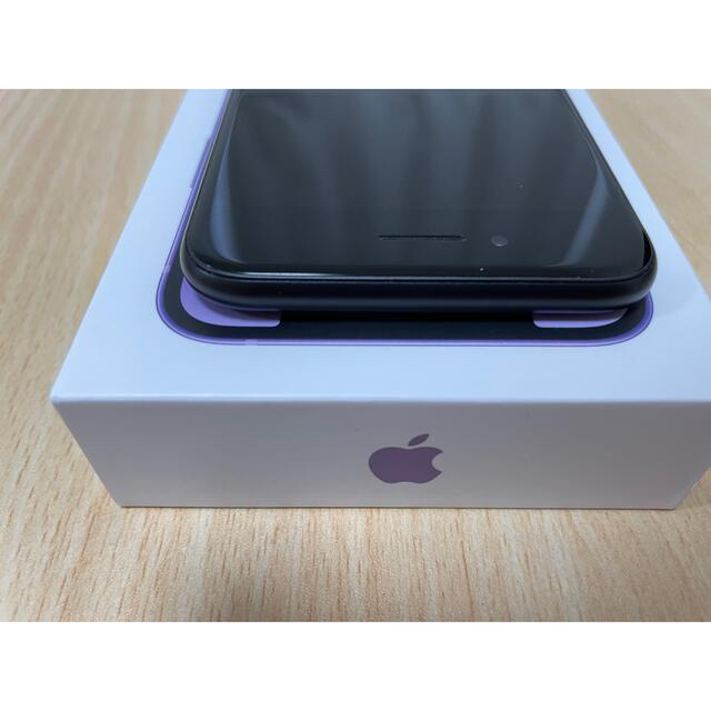 【美品】Apple iPhone SE2 128GB ブラック 本体のみ