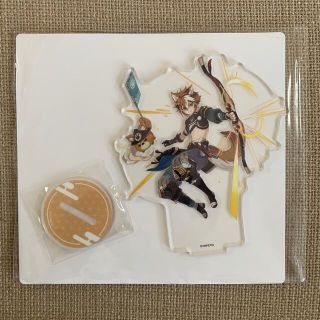 【原神】ゴロー エフェクトアクリルスタンド 稲妻 プライズ 見本品 (キャラクターグッズ)