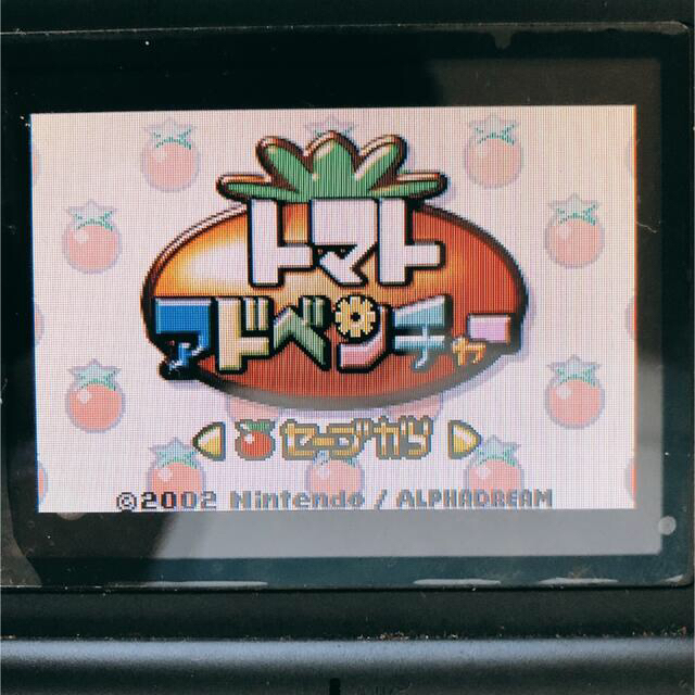 ゲームボーイアドバンス(ゲームボーイアドバンス)のGBA トマトアドベンチャー+ポケモン リーフグリーン エンタメ/ホビーのゲームソフト/ゲーム機本体(携帯用ゲームソフト)の商品写真