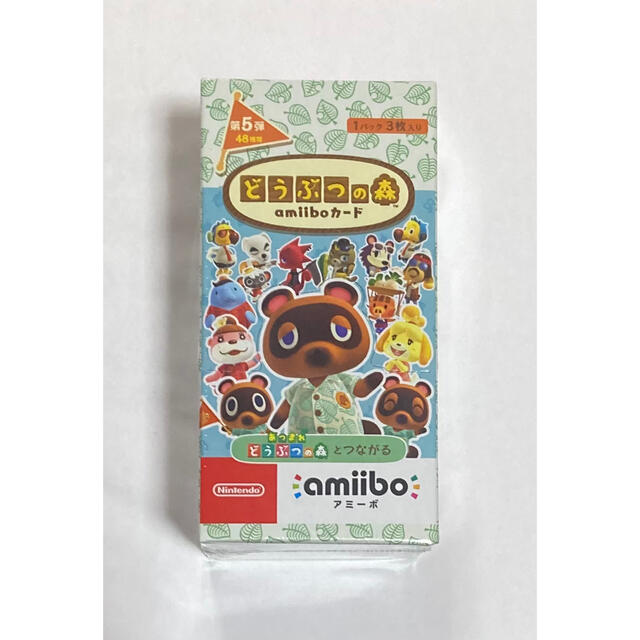 どうぶつの森 amiiboカード 第5弾 1BOX