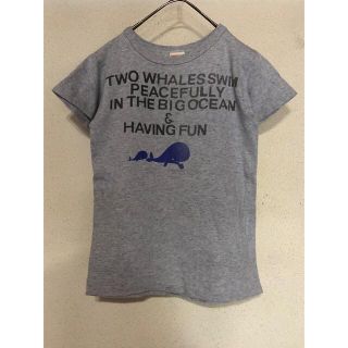 デニムダンガリー(DENIM DUNGAREE)のデニムダンガリー  クジラTee 140 Ｗ(Tシャツ/カットソー)