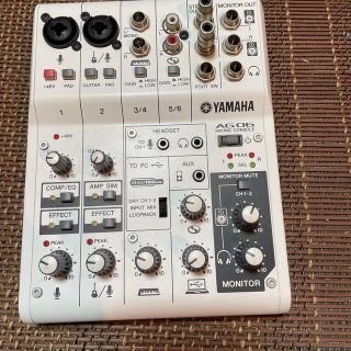 YAMAHA  AG 06(オーディオインターフェイス)