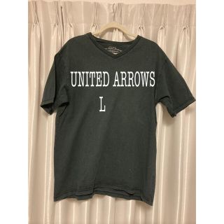 ユナイテッドアローズグリーンレーベルリラクシング(UNITED ARROWS green label relaxing)の古着 UNITED ARROWS made in USA ブラック(Tシャツ/カットソー(半袖/袖なし))