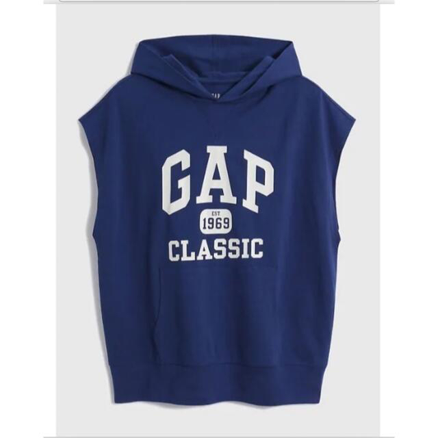 GAP(ギャップ)の パーカー ウォッシュドロー ジャージー GAPロゴ パーカー レディースのトップス(パーカー)の商品写真