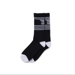 【値引不可】TCS LINE JACQUARD SOCKS 舐達麻 BLACK(ソックス)