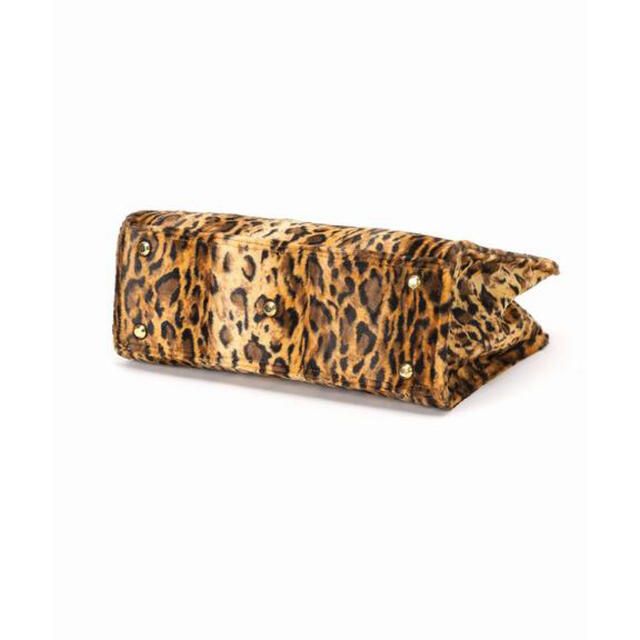 L'Appartement DEUXIEME CLASSE(アパルトモンドゥーズィエムクラス)のL'Appartement  Leopard Bamboo Bag レディースのバッグ(ハンドバッグ)の商品写真