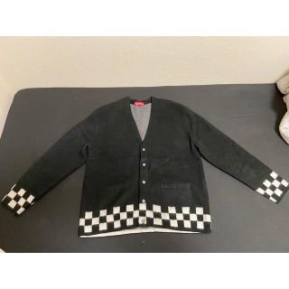 シュプリーム(Supreme)のSupreme Brushed Checkerboard Cardigan(カーディガン)