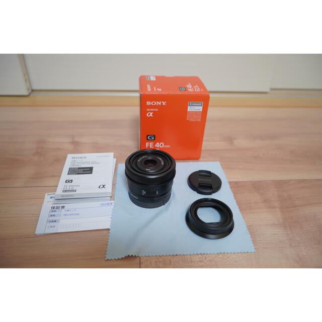 SONY(ソニー)のSONY FE 40mm F2.5 G SEL40F25G 超美品 スマホ/家電/カメラのカメラ(レンズ(単焦点))の商品写真