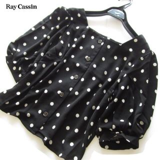 レイカズン(RayCassin)のmyuri様専用◆新品Ray Cassinドット柄バックリボンブラウス/＋他1点(シャツ/ブラウス(半袖/袖なし))