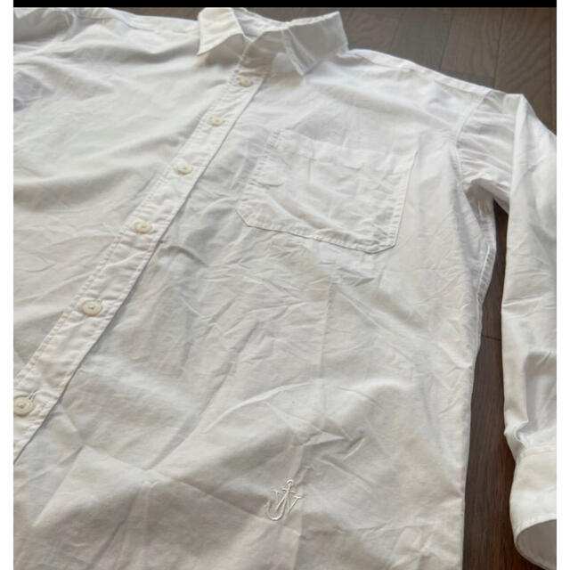 UNIQLO(ユニクロ)のユニクロ　JWアンダーソン　ブロードオーバーサイズシャツ　Sサイズ メンズのトップス(シャツ)の商品写真