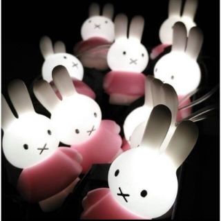 オランダ　miffy  ミッフィー　led ストリングライト　フェアリーライト(その他)