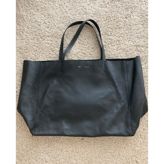 ◇美品◇ Celine セリーヌ ホリゾンタル カバ カバ トートバック 黒