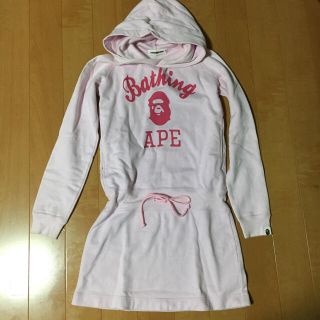 アベイシングエイプ(A BATHING APE)の☆A BATHING APE☆パーカーワンピース(ミニワンピース)