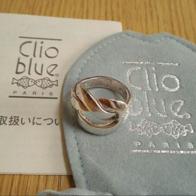 クリオブルー シルバー 指輪 11号 リング 保存袋あり レディースのアクセサリー(リング(指輪))の商品写真