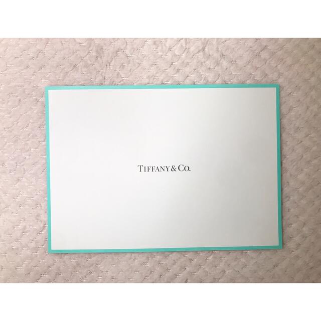 Tiffany & Co.(ティファニー)の【非売品】　ティファニー TIFFANY&Co. ポストカード　メッセージカード ハンドメイドの文具/ステーショナリー(カード/レター/ラッピング)の商品写真