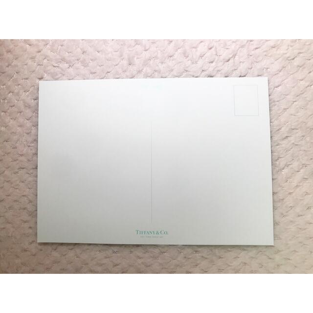 Tiffany & Co.(ティファニー)の【非売品】　ティファニー TIFFANY&Co. ポストカード　メッセージカード ハンドメイドの文具/ステーショナリー(カード/レター/ラッピング)の商品写真