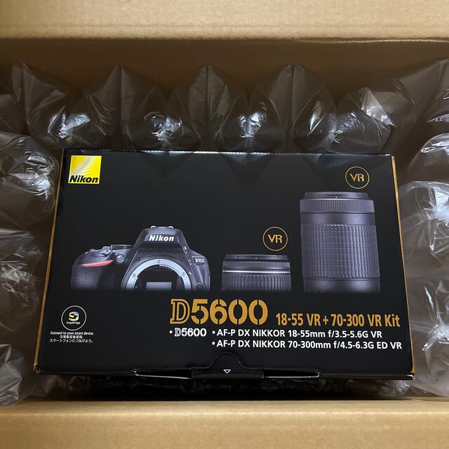 新品未開封 Nikon ニコン D5600 ダブルズームキット 新品本物 51.0%OFF