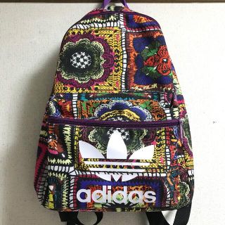 アディダス(adidas)のアディダス　花柄 バックパック(リュック/バックパック)