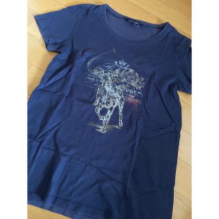 ラルフローレン(Ralph Lauren)のRalph Lauren 半袖Tシャツ　160cm ネイビー(Tシャツ/カットソー)