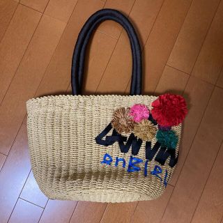 ランバンオンブルー(LANVIN en Bleu)の値下げ‼︎美品LANVAN en Blue♡カゴバッグ(トートバッグ)