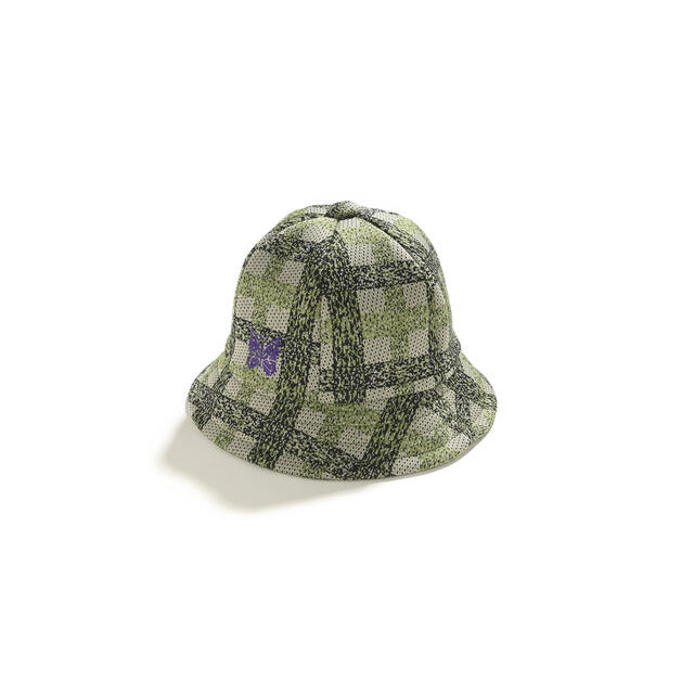 Needles Bermuda Hat-Poly Jq.-Plaid Lサイズ