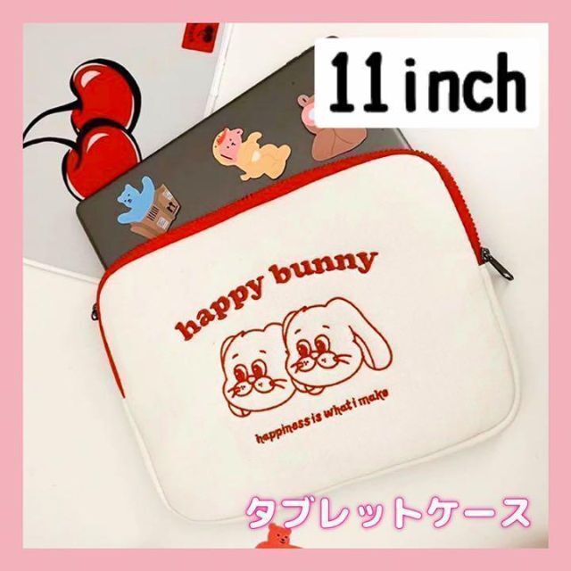 ♡再入荷♡ パソコンケース 韓国 11inch 可愛い タブレットケース お洒落の通販 by ひかり パソコン タブレットケース 11インチ ひつじ ベージュ 韓国